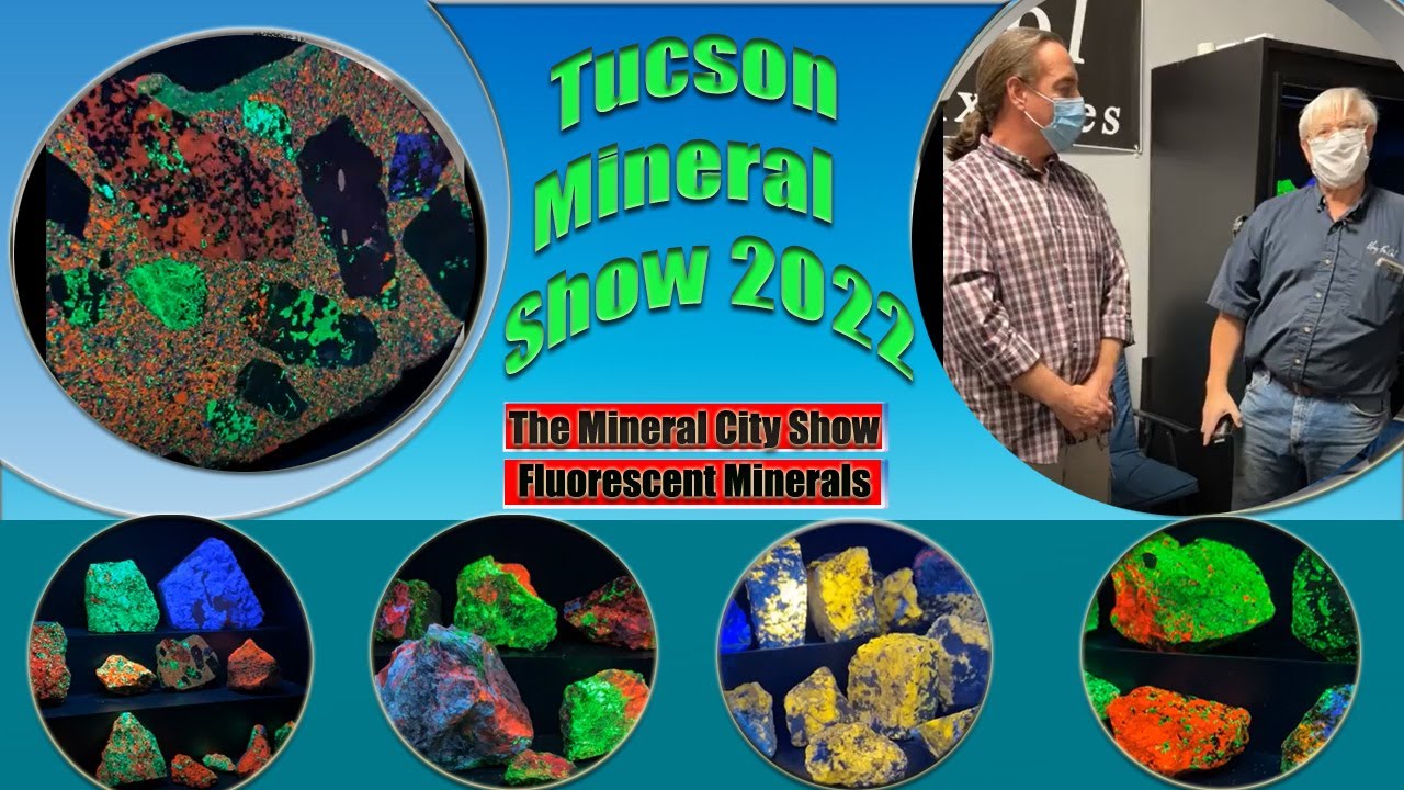 Fluorescent Minerals | World Expensive Fluorescent Mineral in Tucson Gems Show