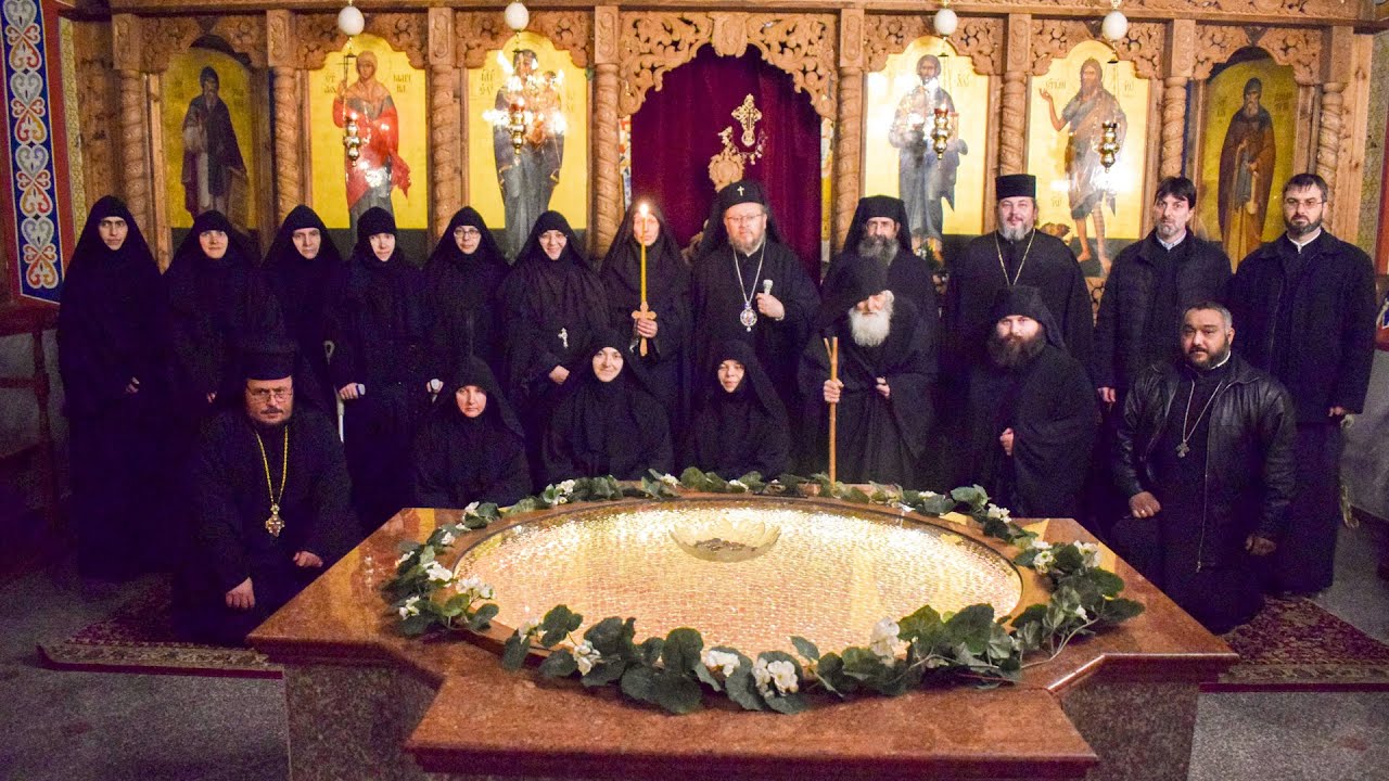 Монашеско пострижение в Каранвърбовския манастир