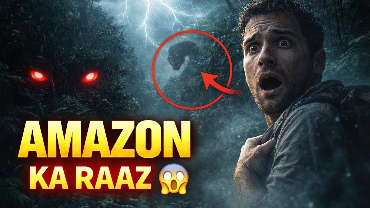 Amazon Jungle: Unbelievable Secrets / दुनियां का सबसे रहस्यमी जंगल😱#amazonforest #facts #hariomiq 