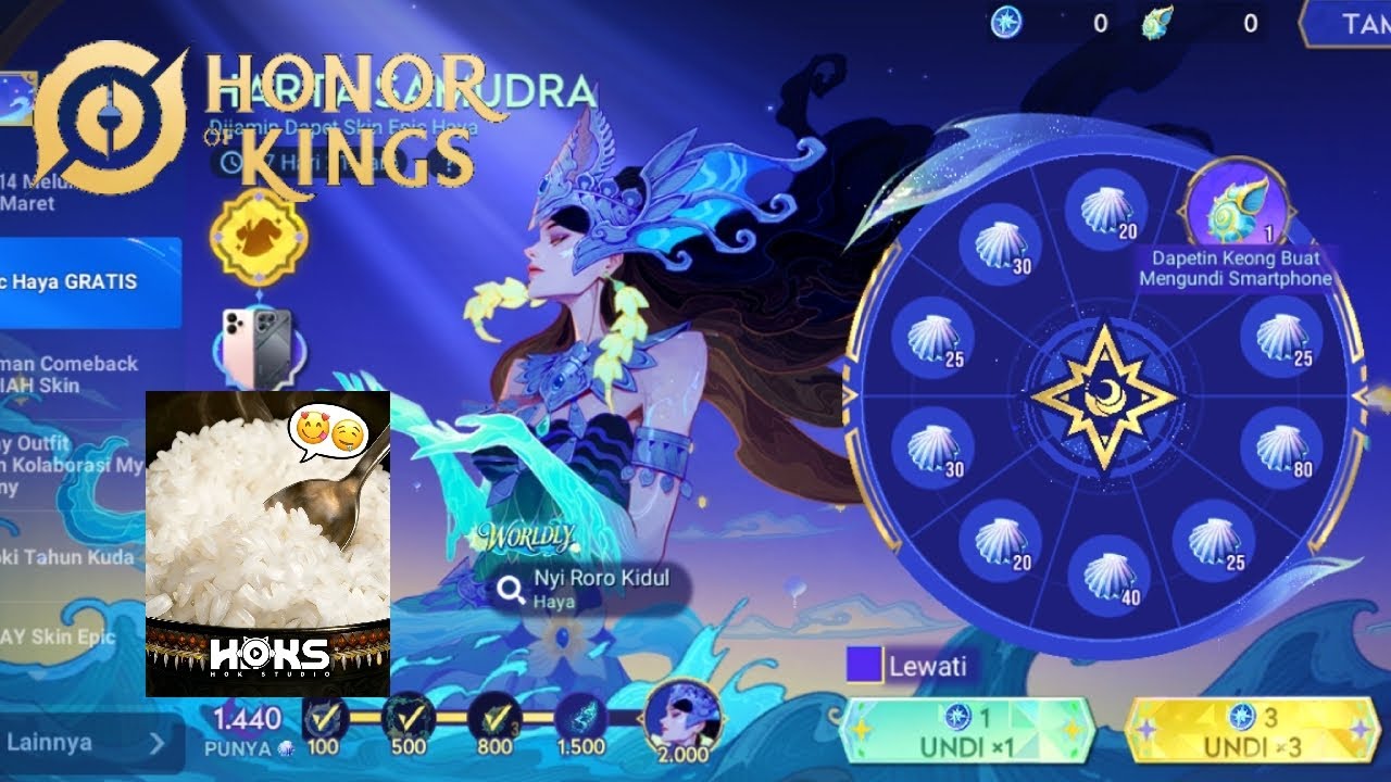 HOK DULU LAGI BANYAK BANSOS SKIN COLAB GRATIS