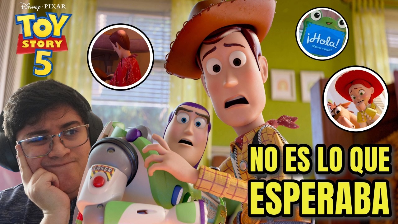 Toy Story 5 me SORPRENDIÓ… pero tengo DUDAS | Reacción al Tráiler