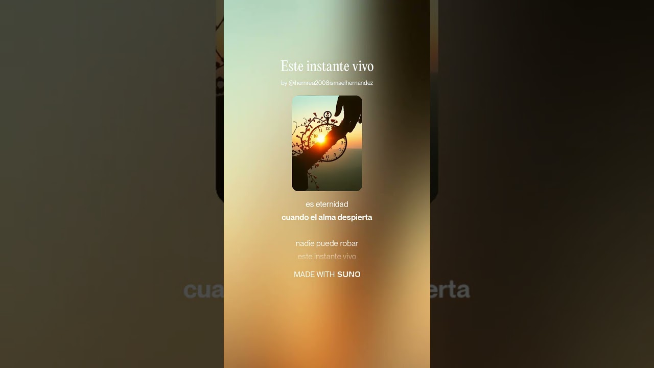 Este instante vivo