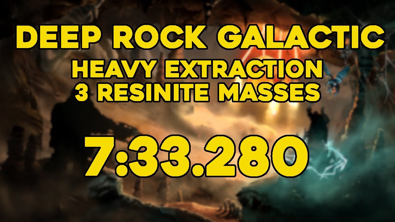 Deep Rock Galactic: Heavy Extraction | 3 Resinite Masses in 7:33.280