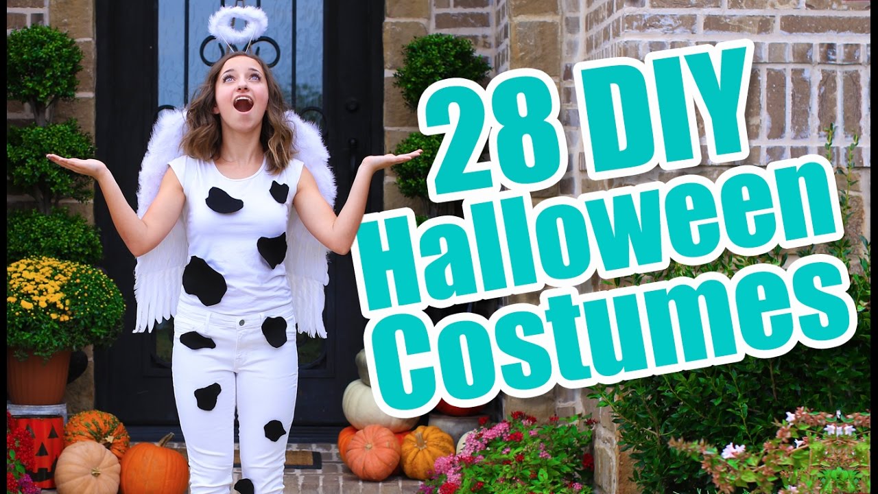 28 Last-Minute Halloween Costume Ideas | DIY Halloween Costumes