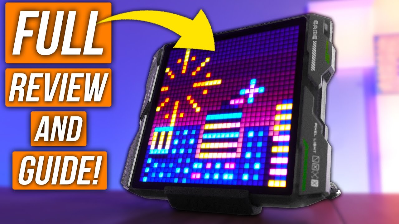 How To Get The Most Out Of The NEW Govee Gaming Pixel Light!