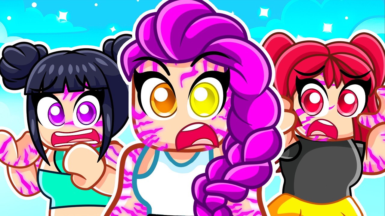 RUMI, MIRA & ZOEY Turn Into DEMONS! (KPop Demon Hunters)