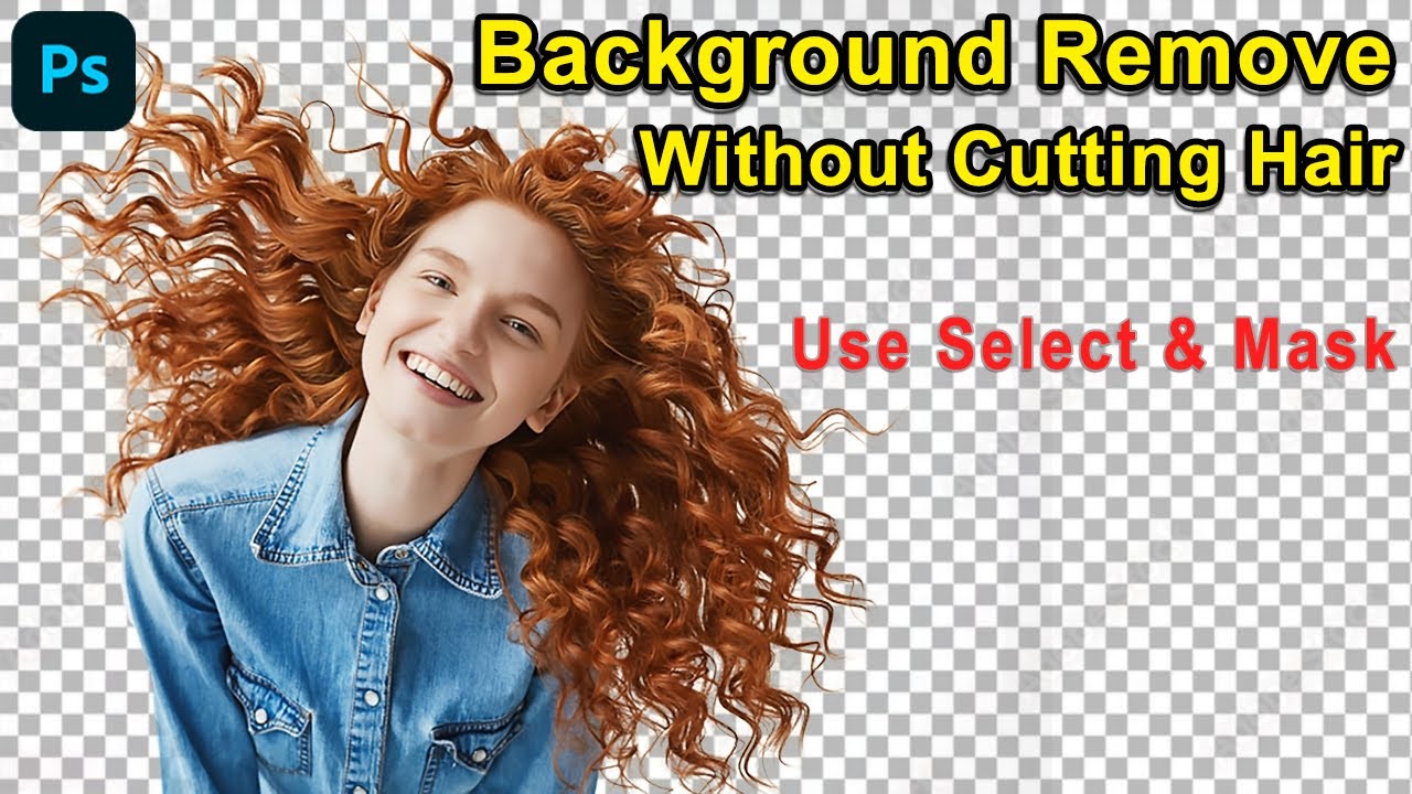 How to Remove Background From hair In Photoshop 2023 || চুল না কেটে ব্যাকগ্রাউন্ড রিমুভ  #cutouthair