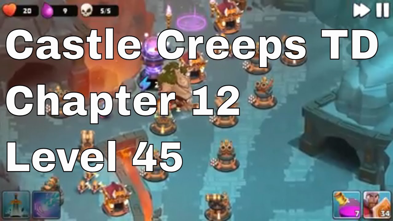 Castle Creeps Level 45
