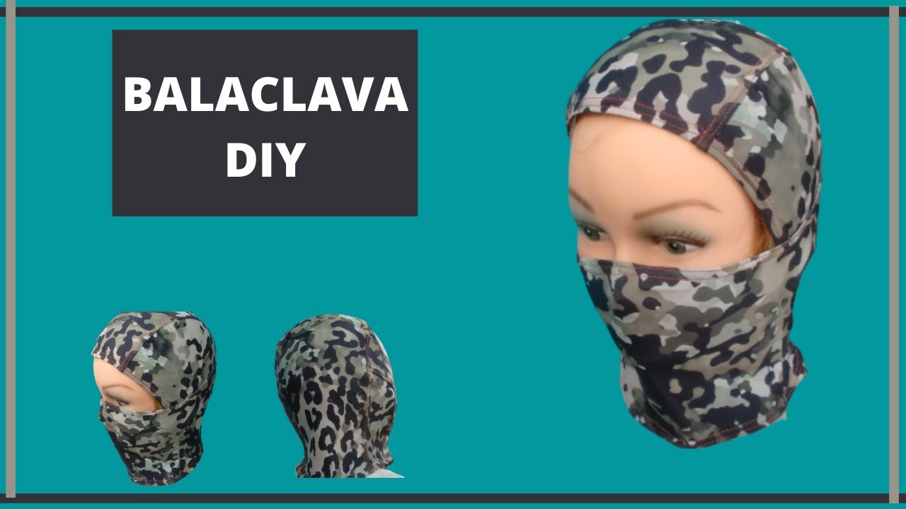 COMO HACER BALACLAVA.⚡