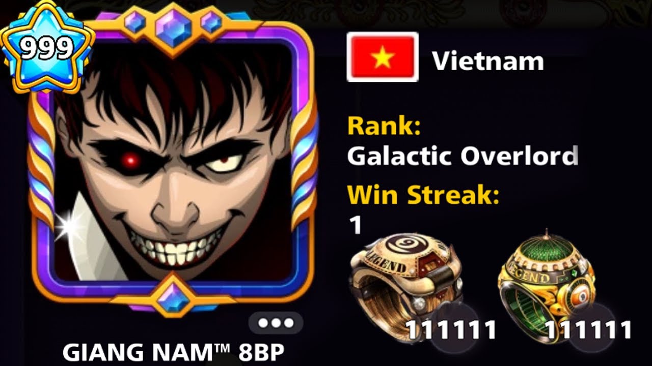 All 111111 Rings Player 🙀 in Venice 150M Table - 8 Ball Pool - ITz BILAL gaming