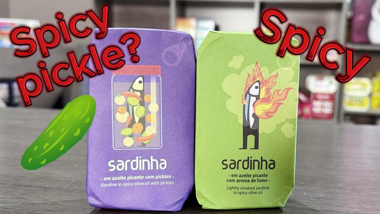 Spicy sardines from Sardinha compared! 🐟🌶️