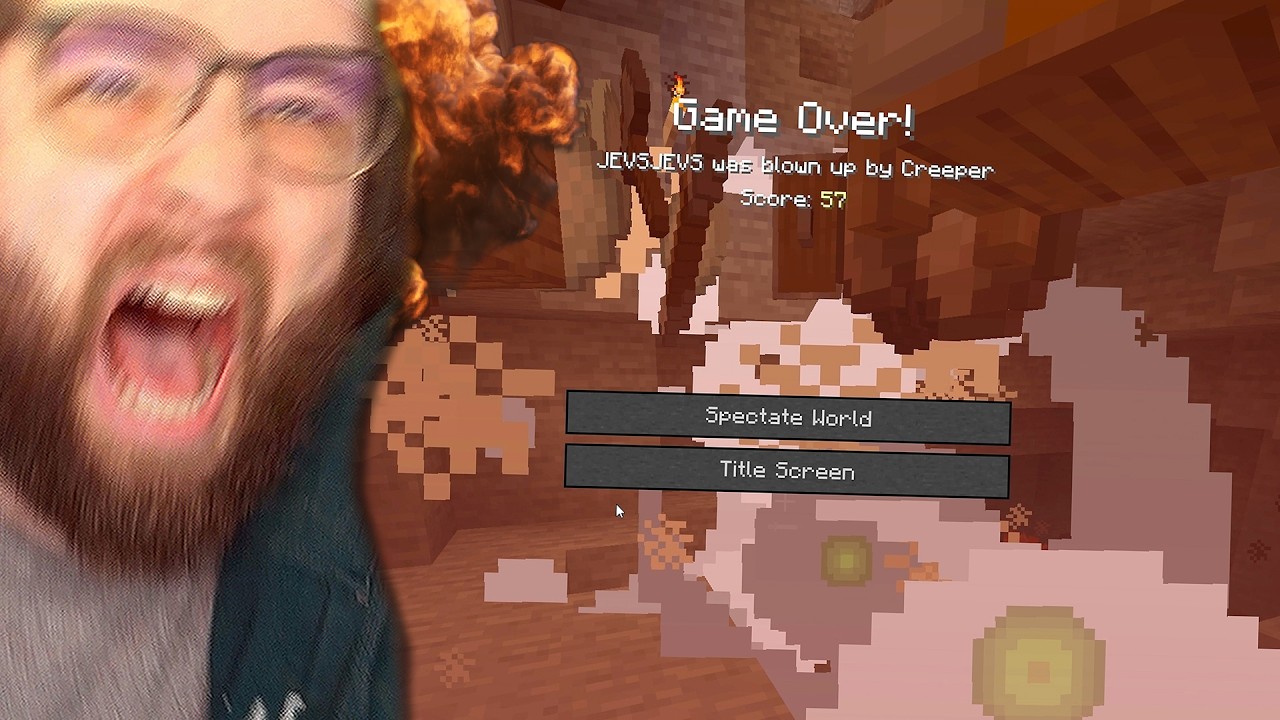 JEV RETURNS TO HARDCORE MINECRAFT