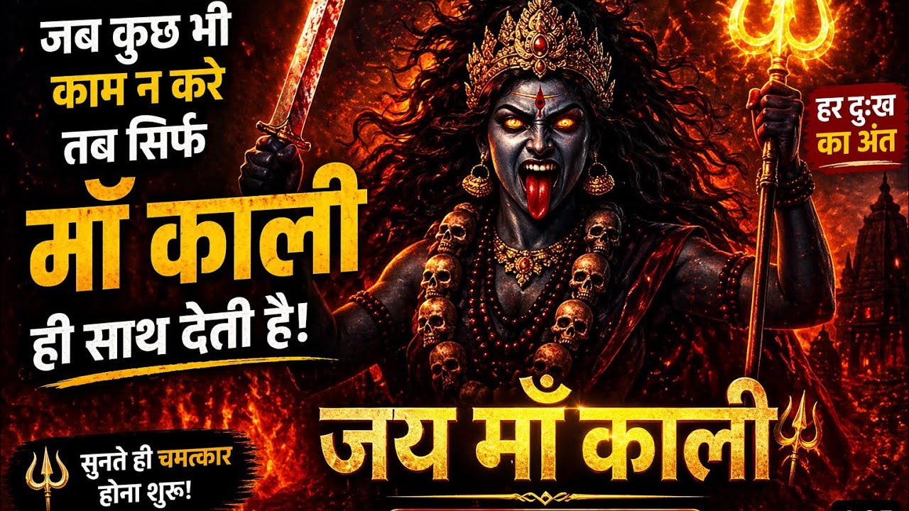 जय माँ काली  🔥 | Powerful Kali Bhajan | S-Tone Music #kalimaa 