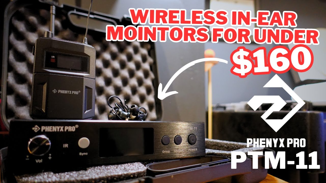 Phenyx Pro PTM-11 // Wireless In Ear Rig for Under $160!