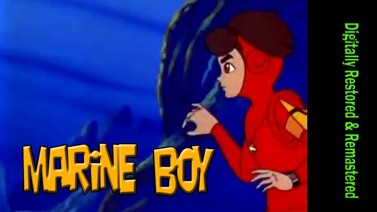 Original Marine Boy and Splasher Saturday Morning Cartoon Danger at 300 Fathoms Enhanced Color HD