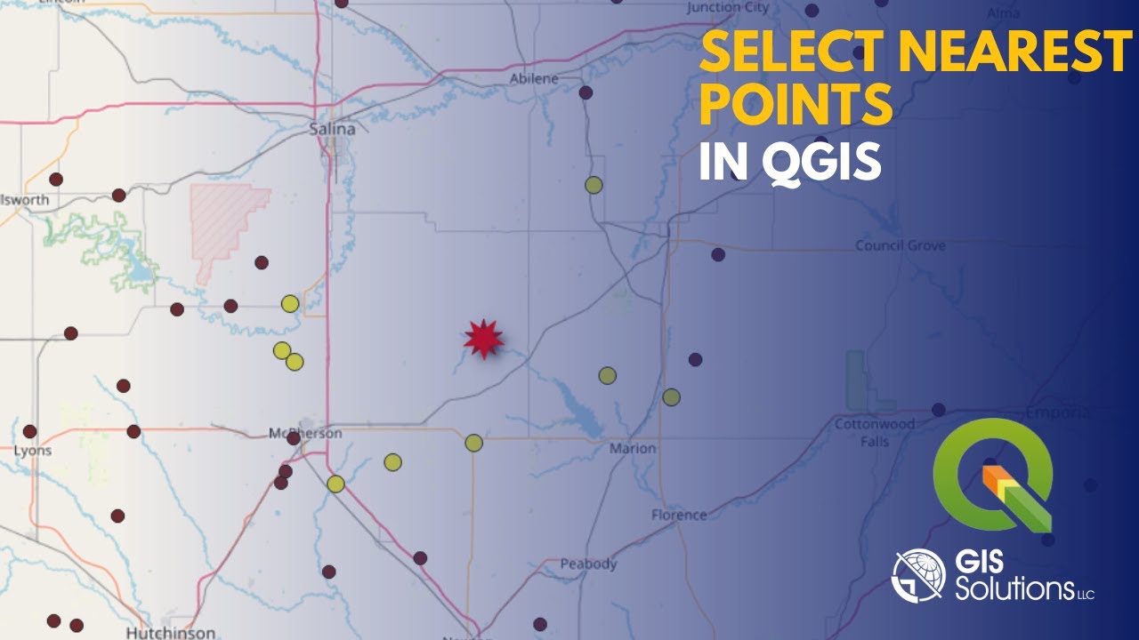 QGIS Select Nearest Points
