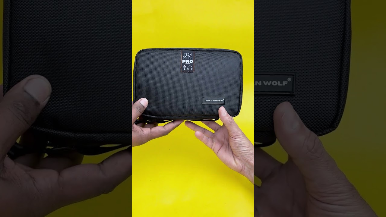 Urban Wolf Tech Pouch: The Ultimate Travel Gear for Gadget Lovers! 😎📱 #shopnow  #whatsinmybag
