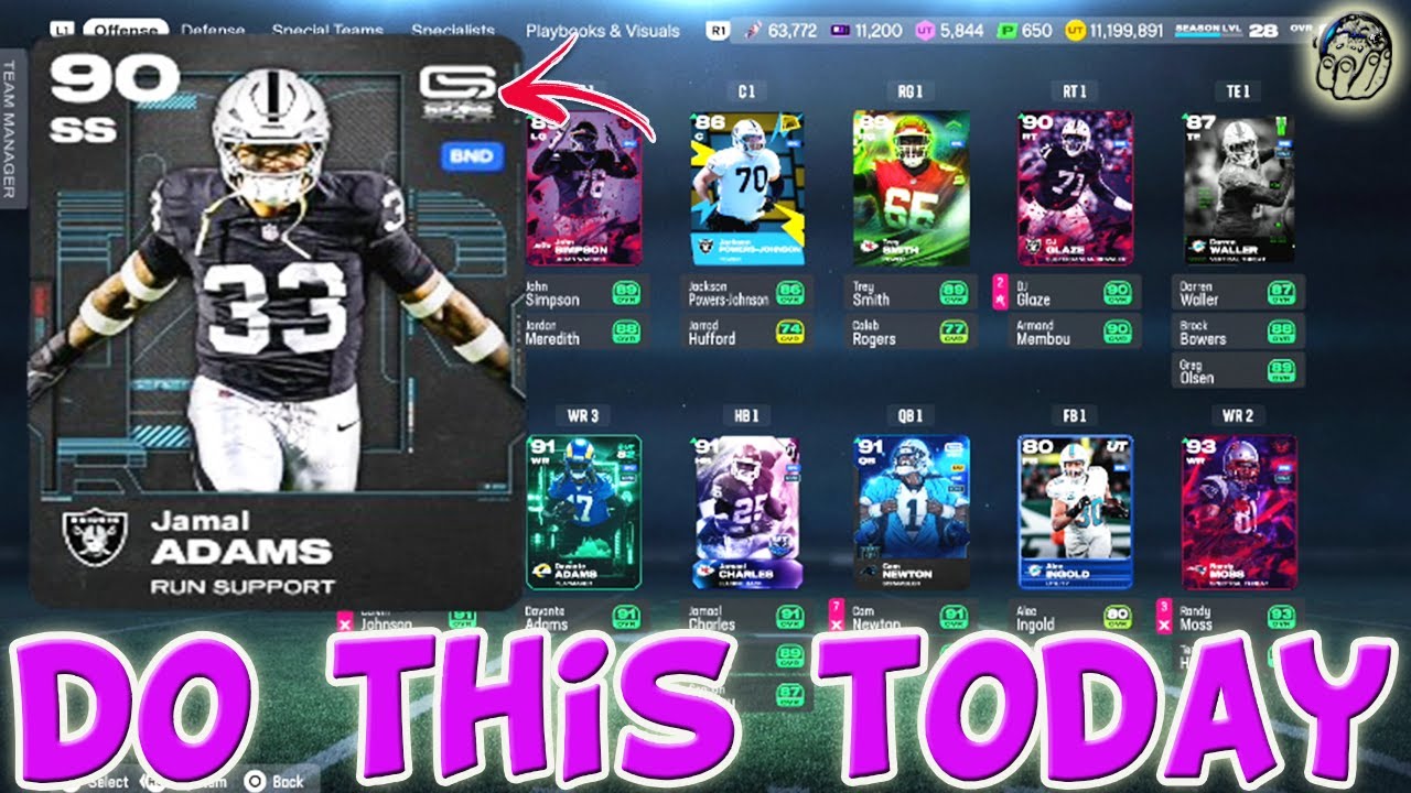 MADDEN 26 ULTIMATE TEAM ЛУЧШИЙ СПОСОБ СОЗДАТЬ КОМАНДУ В ТЕМЕ «РЕЙДЕРЫ» БЫСТРО И ПРОСТО! ПОЛУЧИТЕ ...
