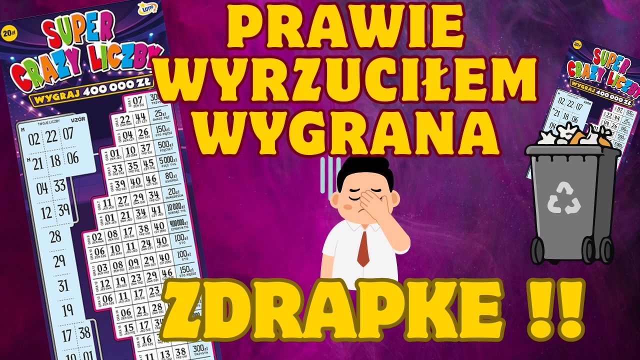O MAŁO NIE WYRZUCIŁEM WYGRANEJ! PRAWIE TRAFIŁA DO KOSZA... 🗑️