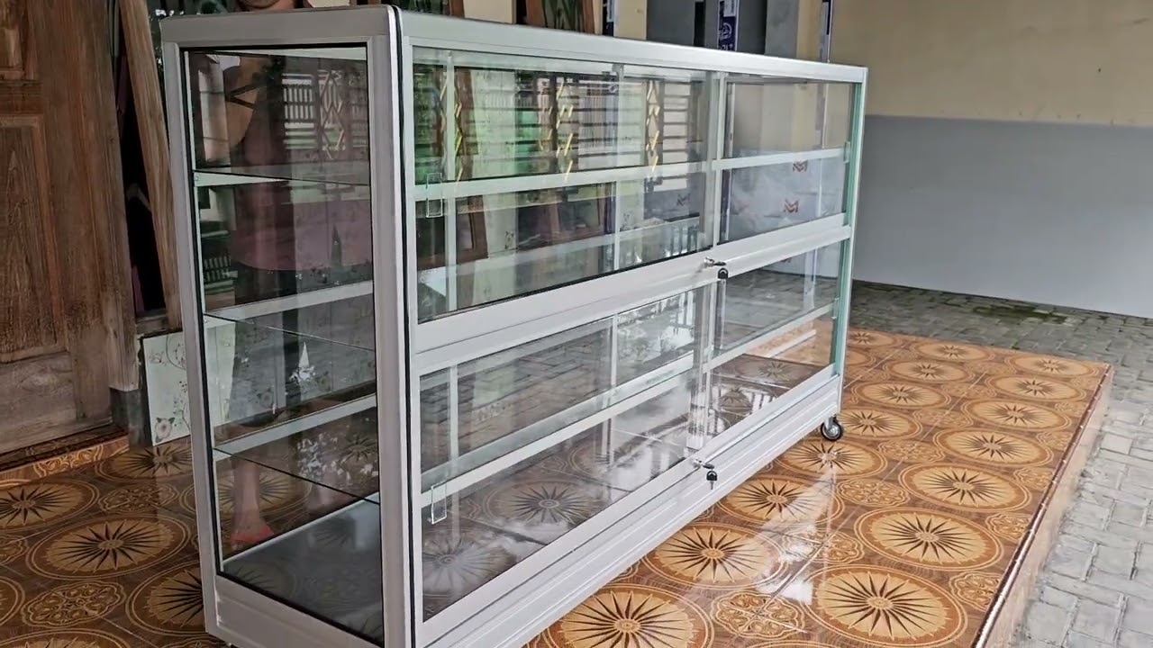 Etalase Aluminium Ukuran 2 Meter,Harga 3jt@pandawaaluminium 