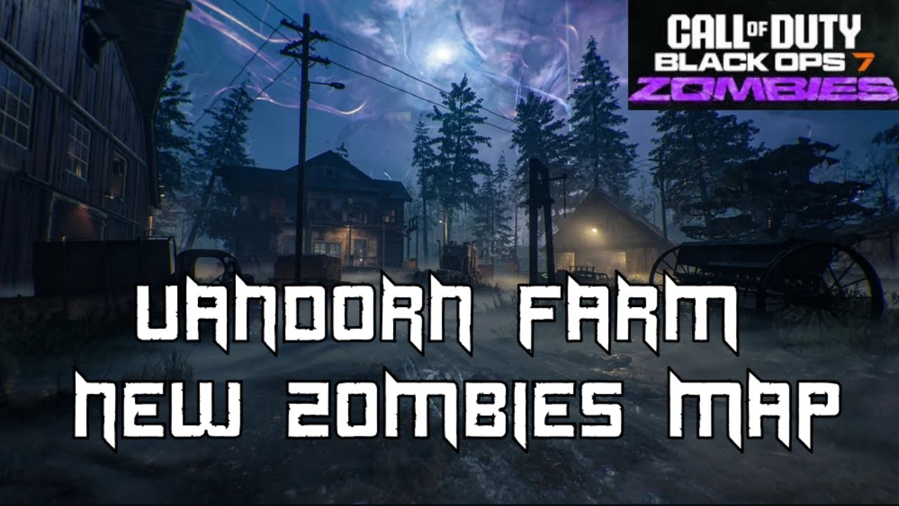Black Ops 7 Zombies – New Map Vandorn Farm Gameplay & First Look