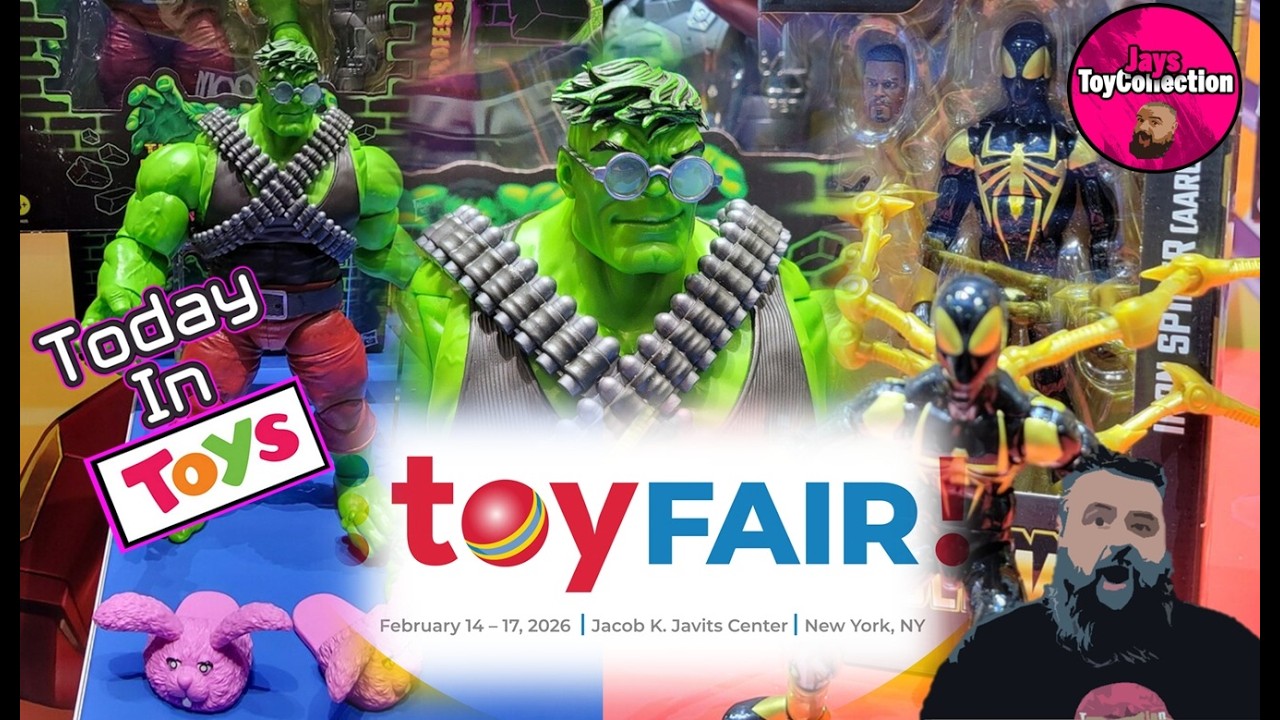 Marvel Legends Professor Hulk Revealed - New York Toy Fair 2026 Coverage!