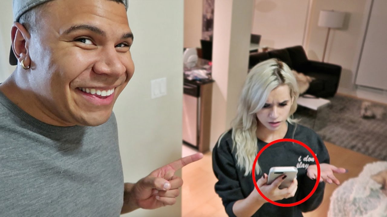 LEAKED NUMBER PRANK ON GIRLFRIEND!!