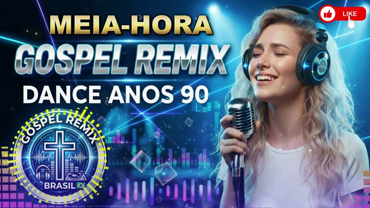 MELHORES DANCE GOSPEL REMIX ESTILO ANOS 90 - MEIA-HORA- MEGAMIX S&Oacute; AS TOPZEIRA.FESTA DE CRENTE JOVEM