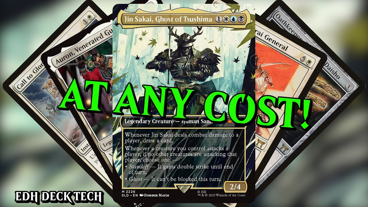 Колода командира &laquo;Призрак Цусимы&raquo; Джин Сакаи | Технология колоды MTG EDH (Playstation) | ЛЮБОЙ ЦЕ...