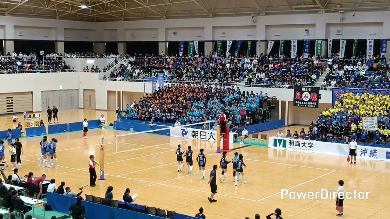 【沖縄高校バレー】女子決勝知念vs西原④
