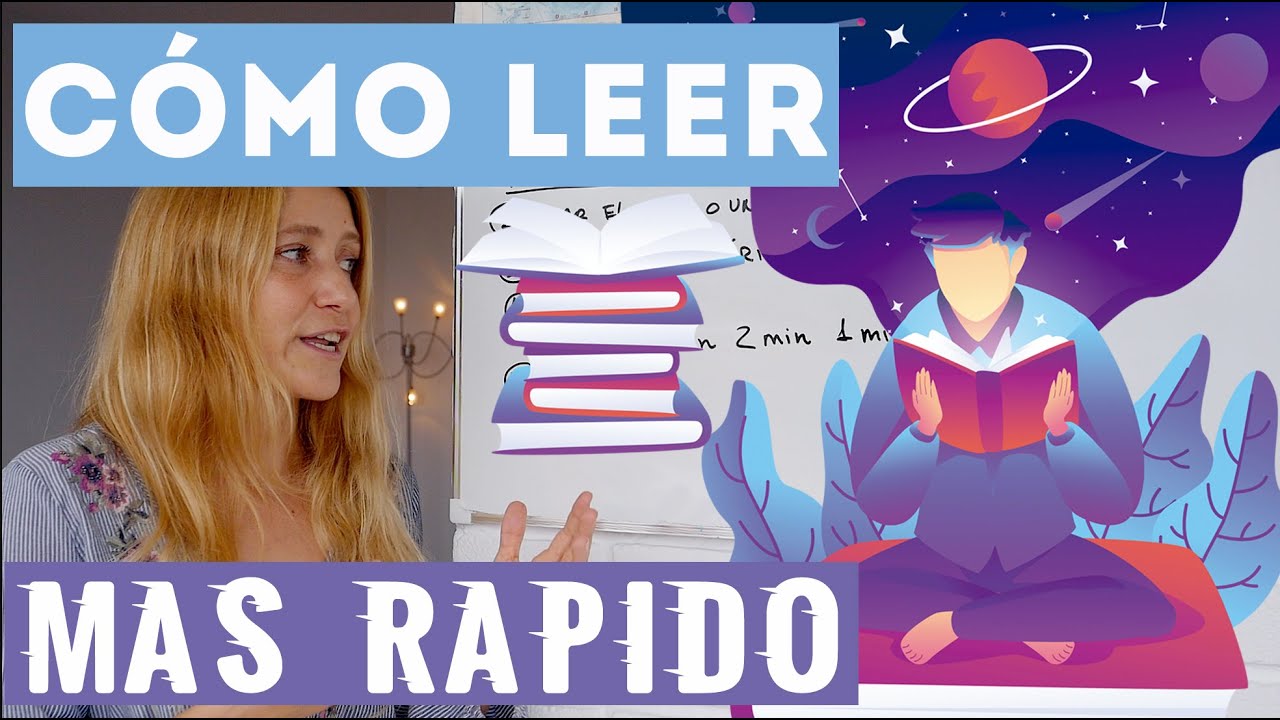 4 TÉCNICAS de LECTURA RÁPIDA 🏃🏼‍♀️⏱📚+1 técnica SIN LEER
