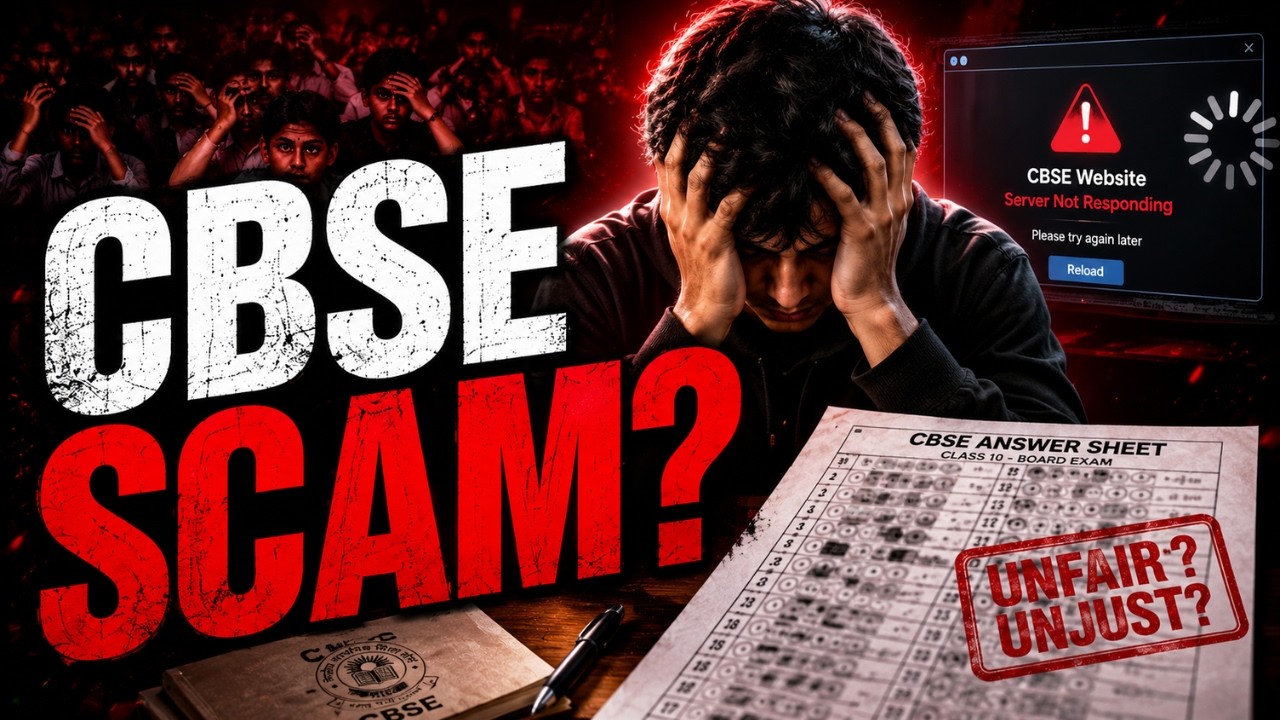 CBSE Result System EXPOSED? Website Crash, Blur Answer Sheets & Student Stress
