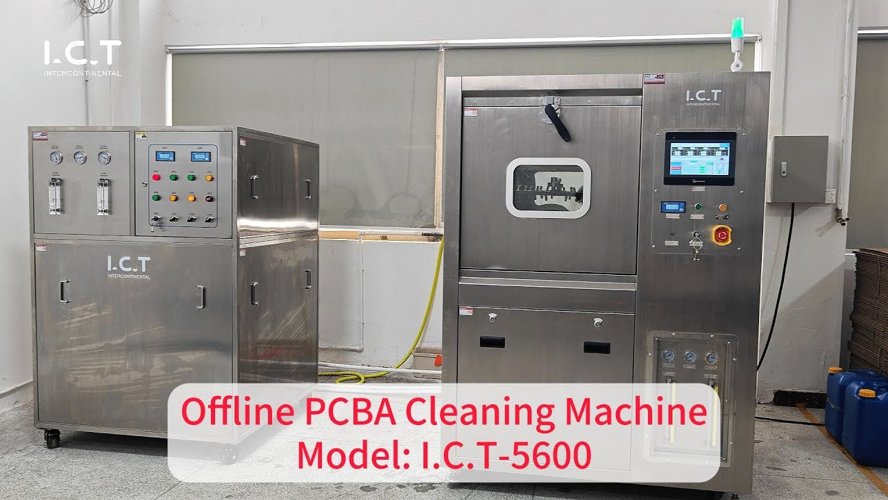I.C.T-5600 & DI-250: Advanced PCBA Cleaning and Pure Water Solutions