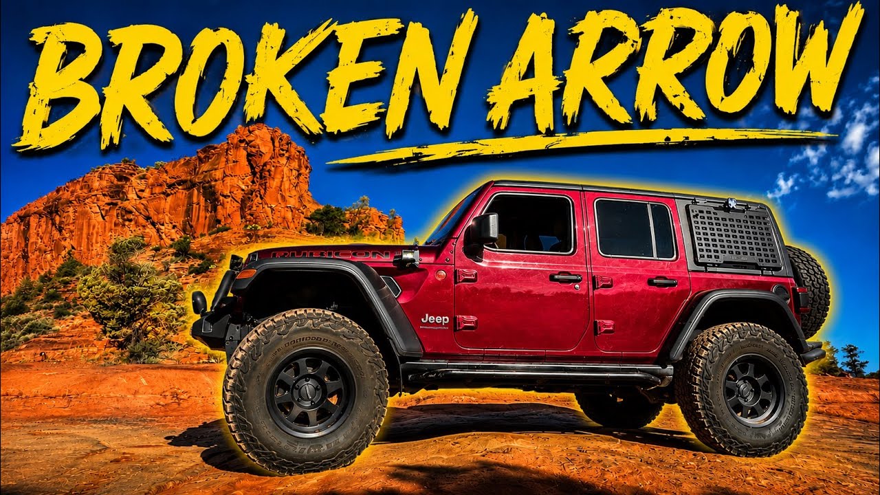 Sedona's Famous Off-Road Trail - Broken Arrow Jeep Adventure.