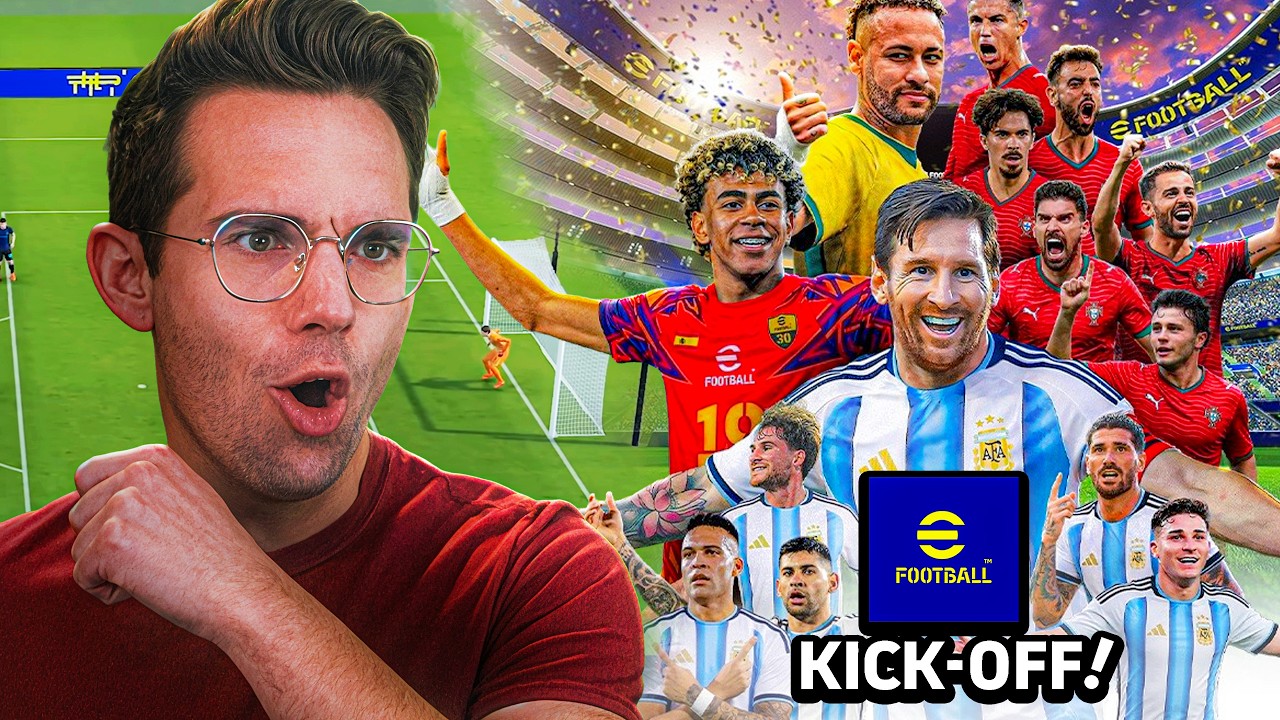 eFootball Kick-Off!  Nintendo Switch 2 First Look Review!