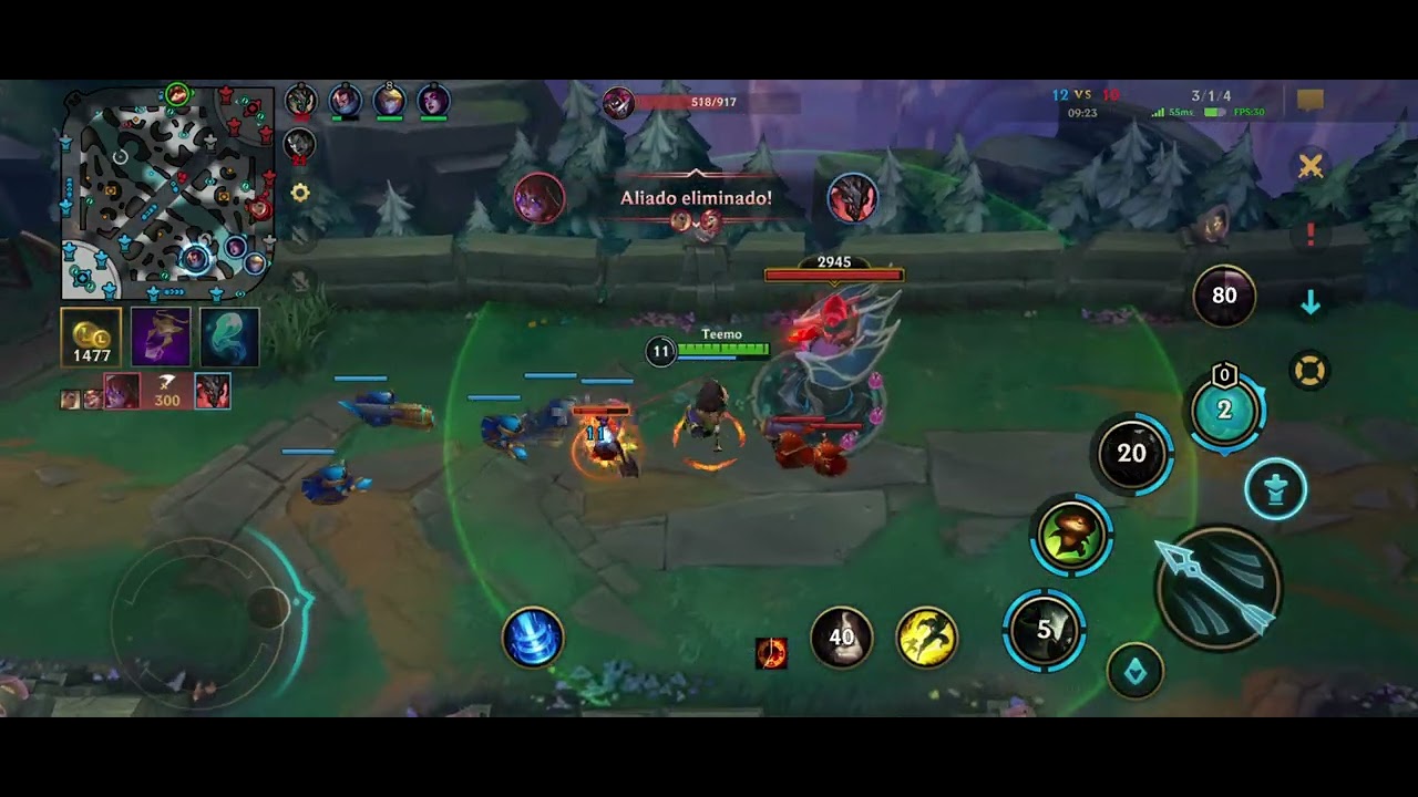39° #teemo Teemo x Darius: mais um pra conta do escoteiro 🍄💰 #wildrift 
