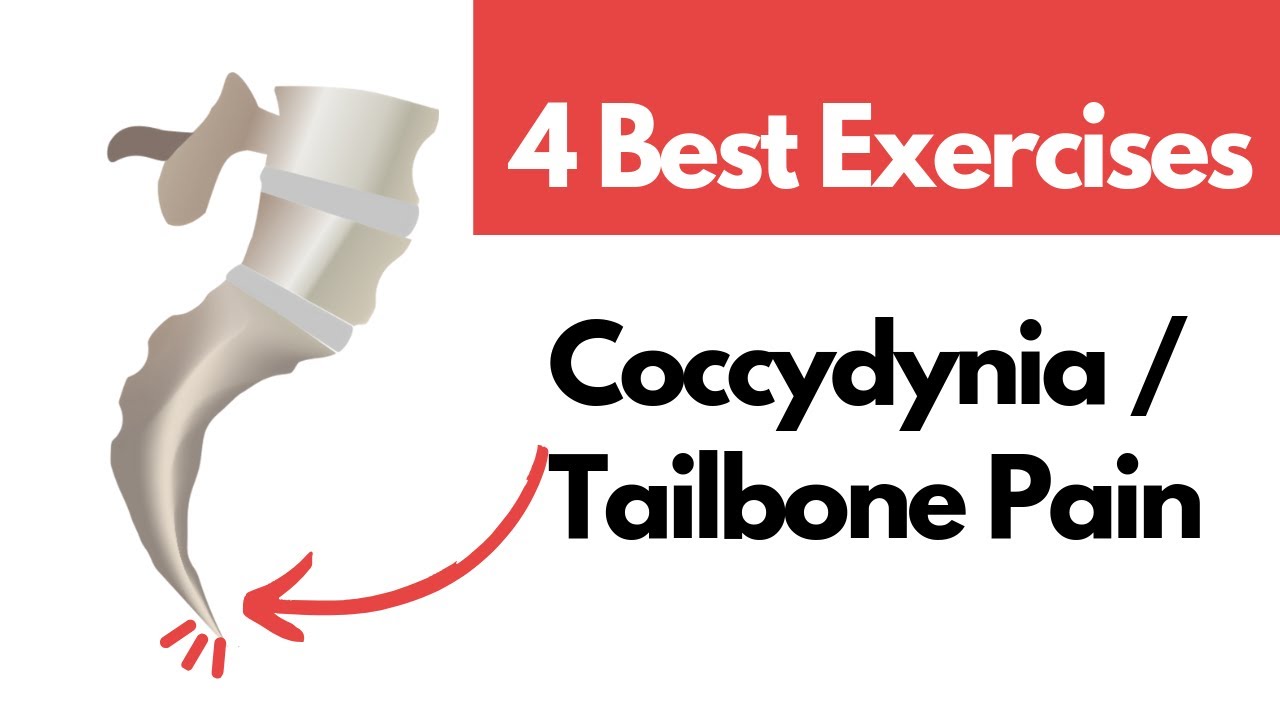 4 Best Coccyx pain exercises/ Tailbone Pain Exercises in Hindi