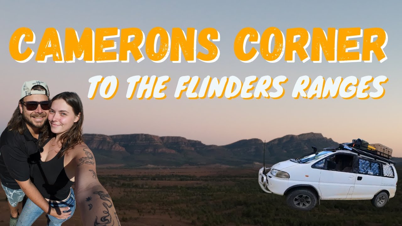 Lap of Aus - From Cameron Corner to the Flinders Ranges in Our 4x4 Delica Van