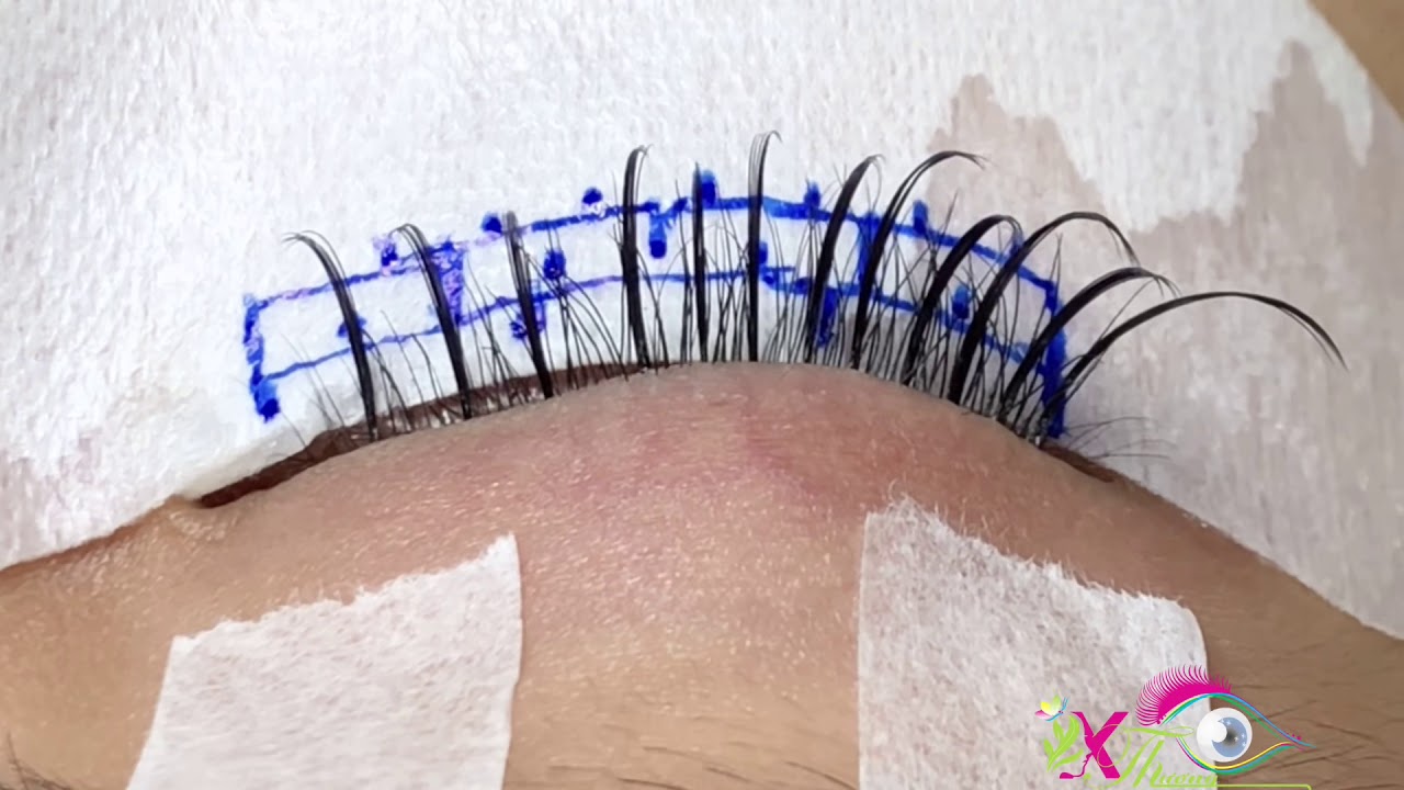 Cách nối mi Thiết kê đơn giản (p2)