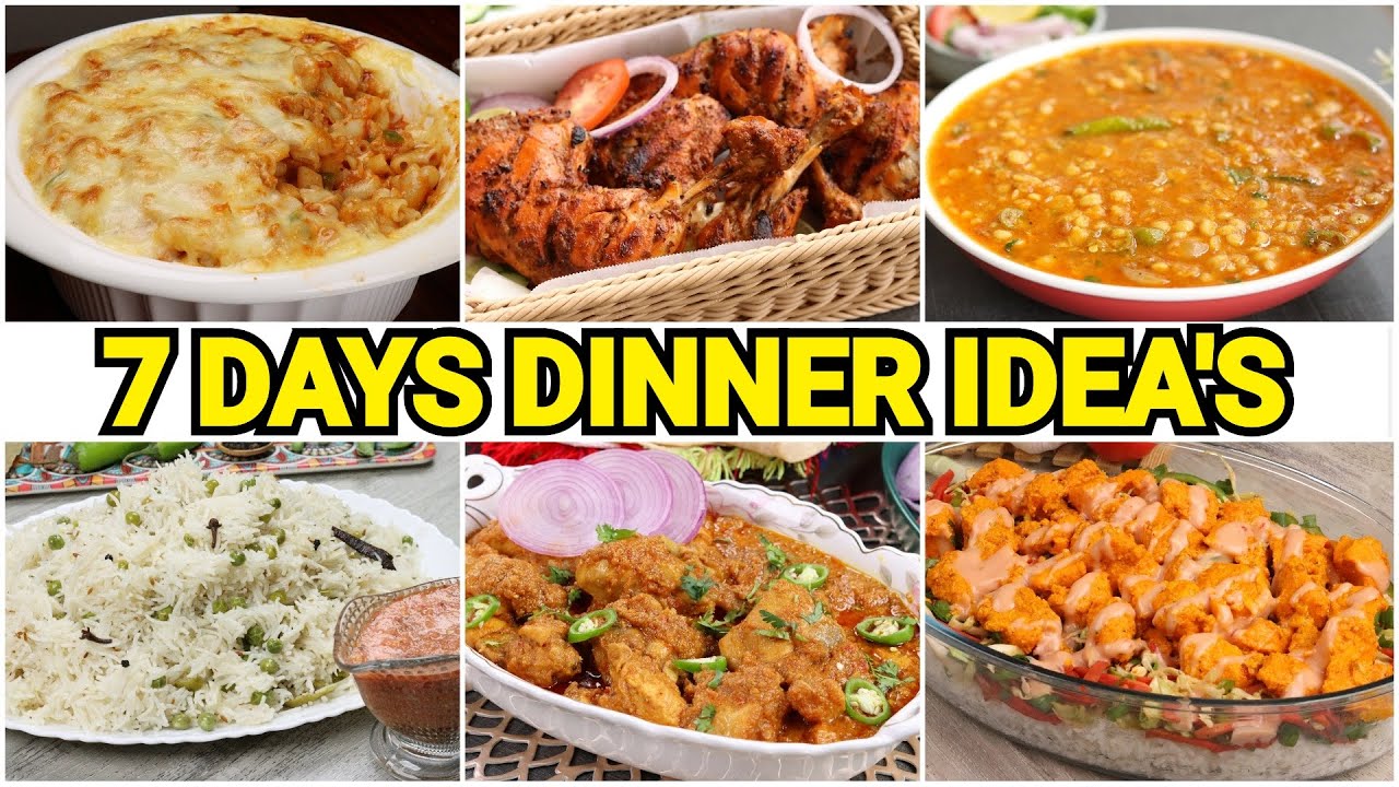 Winter Special 7 Days Dinner Menu by (YES I CAN COOK)