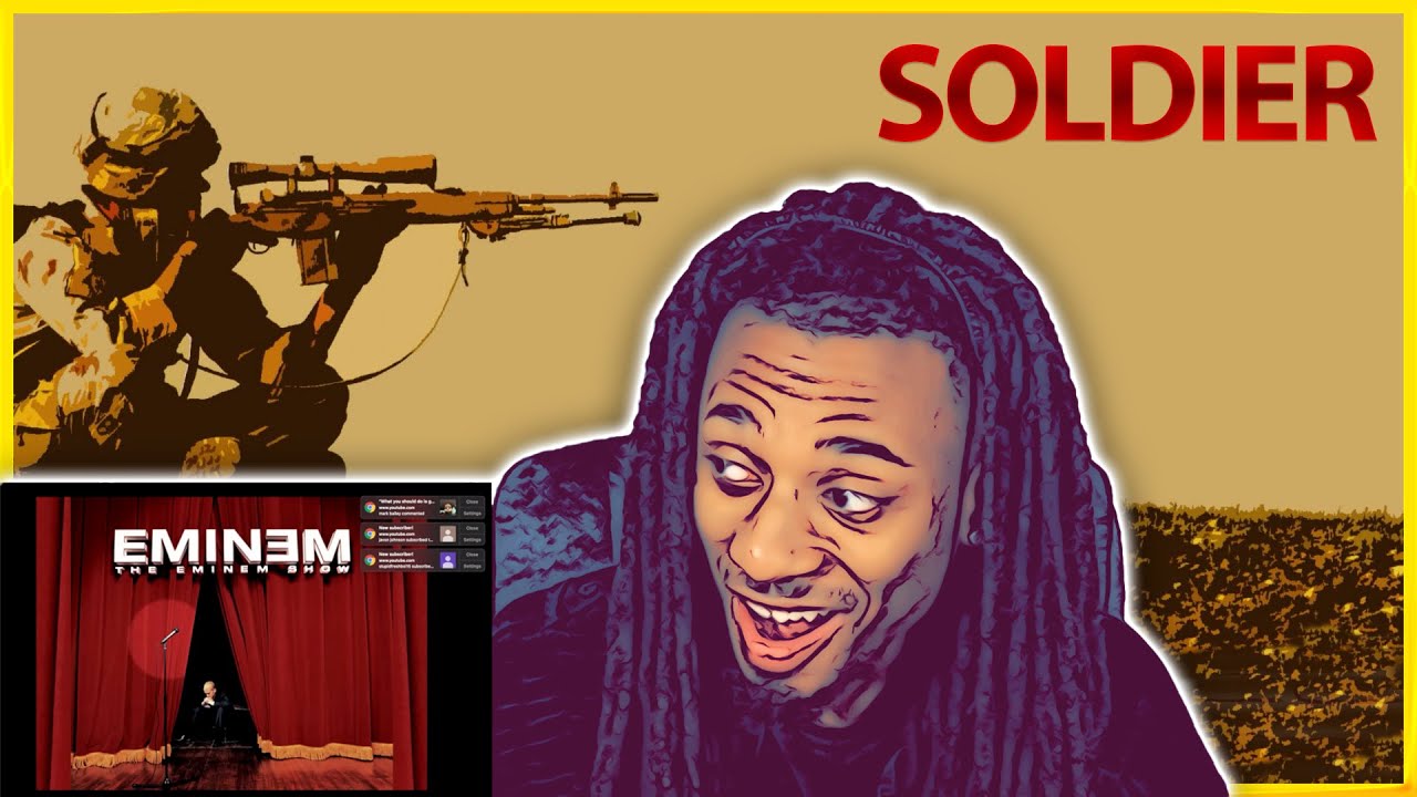 EMINEM - SOLDIER [ REACTION ] JUST ONE QUESTION...