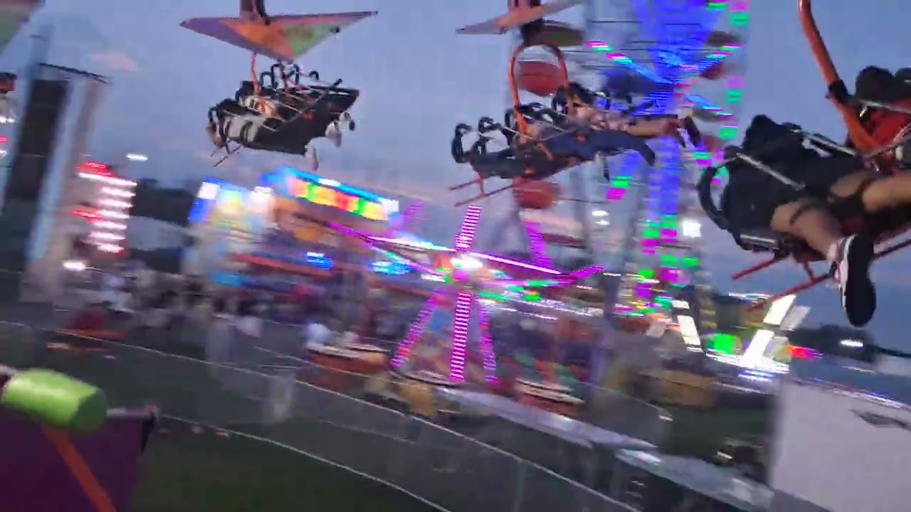 Cliffhanger ride at Laporte county fair pt 14 final pt