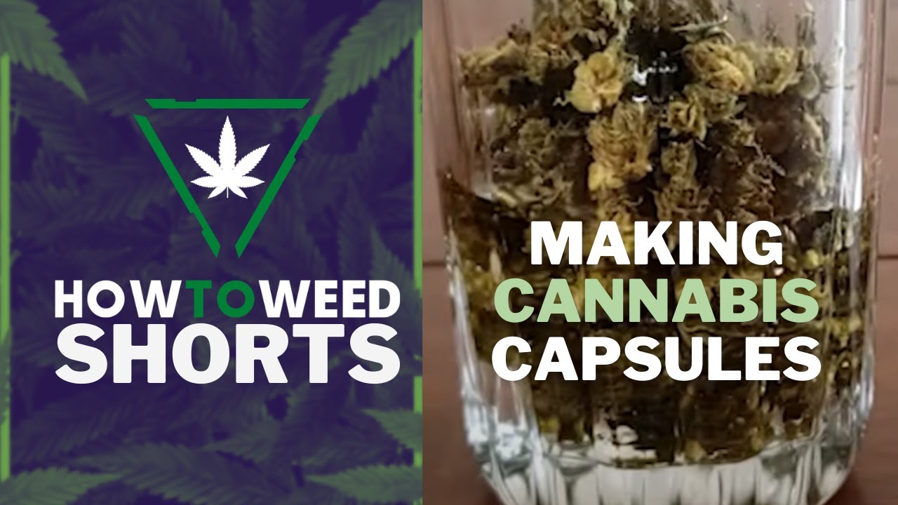 Making #Cannabis Capsules #Shorts