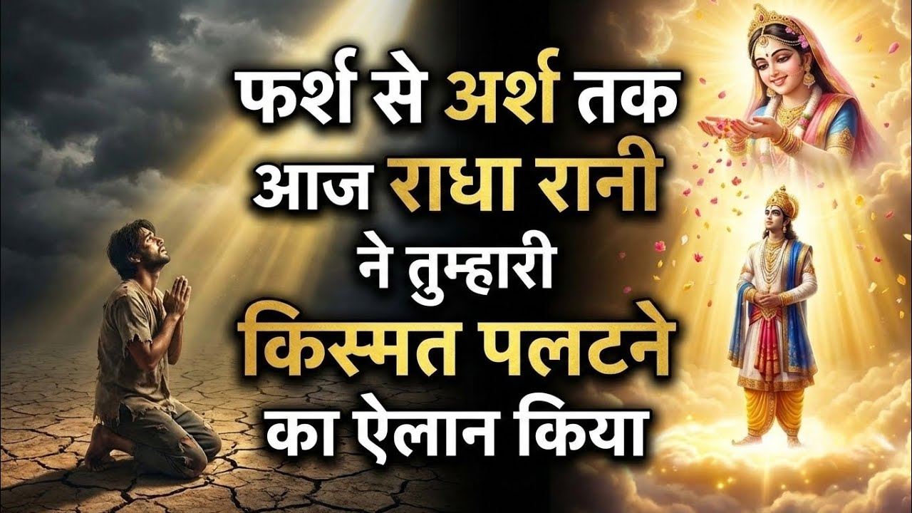 फर्श से अर्थ तक आज राधा रानी ने तुम्हारी | Radharani ka ashirwad⁩ #motivation #maa