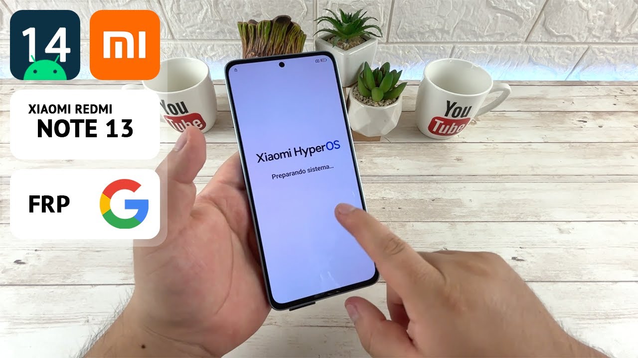 Eliminar Cuenta de Google Xiaomi Redmi Note 13 | Android 14