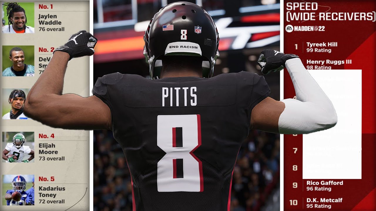 Top 10 Rookies! Top 10 Fastest Wrs! Top 10 Wrs! Madden 22 Ratings Reveal Day 1 Reaction!