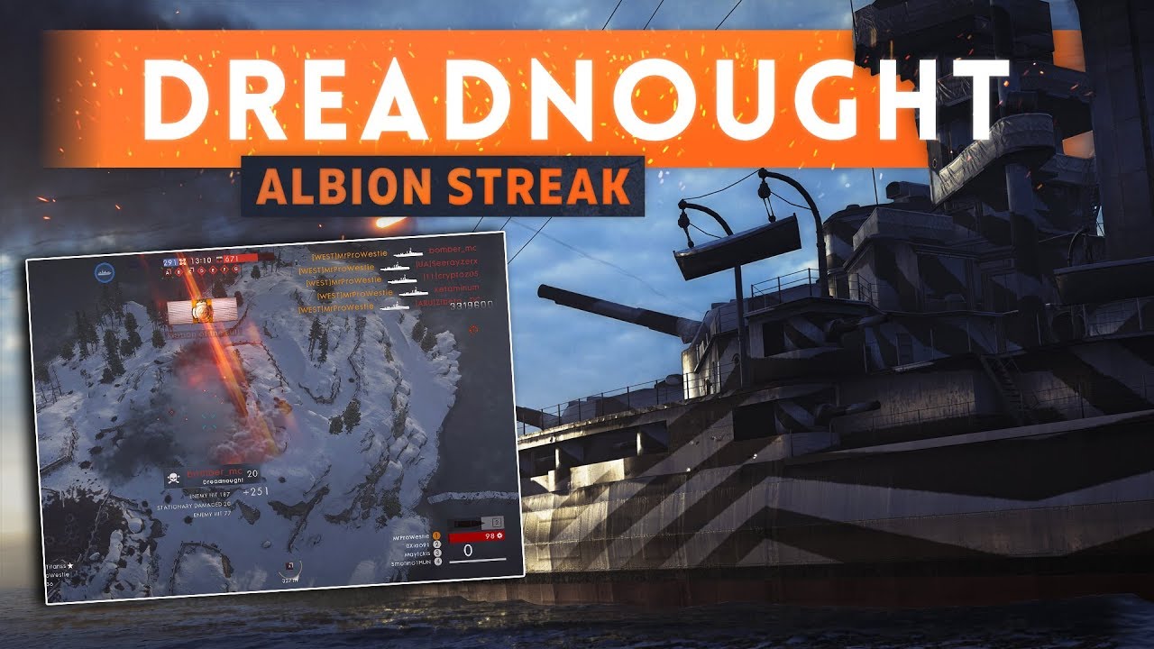 ► ALBION MAP DREADNOUGHT STREAK! - Battlefield 1 In The Name Of The Tsar DLC Behemoth Gameplay