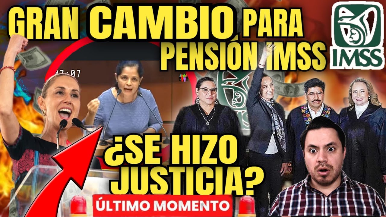PENSION IMSS GRAN CAMBIO GRACIAS A LA SCJN🤩SE HIZO JUSTICIA💰HISTORICO CAMBIO PARA PENSIÓN POR VIUDEZ