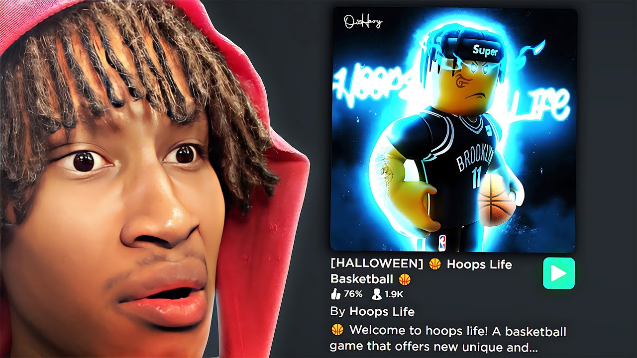 so i played roblox hoops life...