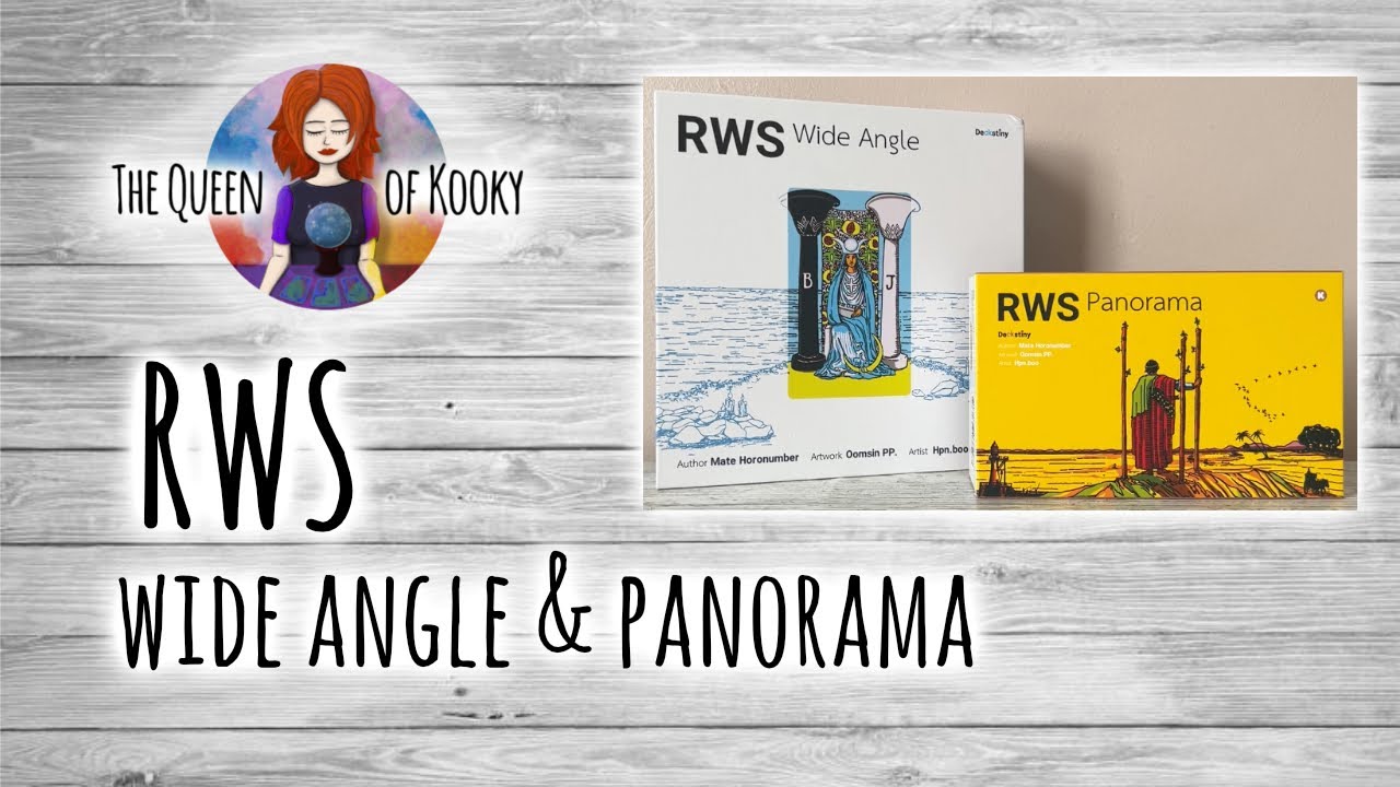 RWS Wide Angle & Panorama Tarot Decks